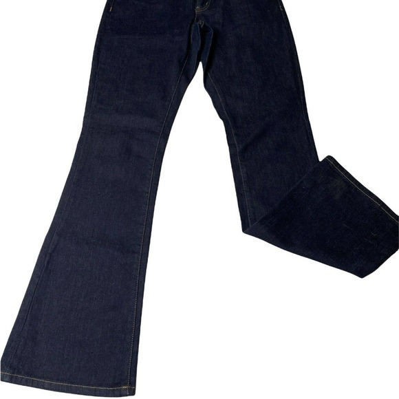 Ralph Lauren Jeans Co Dark Wash Straight Flare Leg Denim Pants Womens Size 2 - Picture 3 of 10